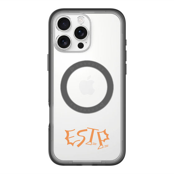 スリムプロテクションプレミアムケース with MagSafe［ オリジナル - ESTP 起業家 - アルファベット ］