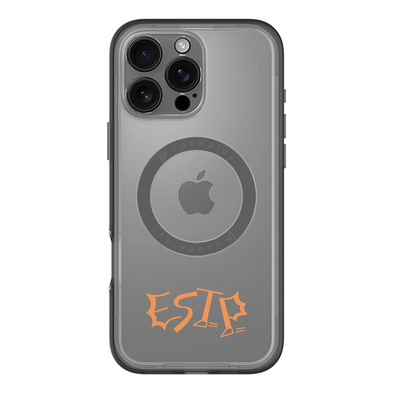 スリムプロテクションプレミアムケース with MagSafe［ オリジナル - ESTP 起業家 - アルファベット ］