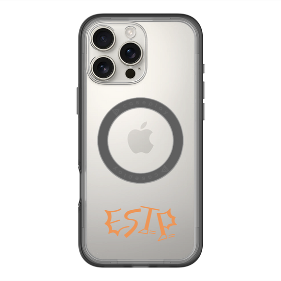 スリムプロテクションプレミアムケース with MagSafe［ オリジナル - ESTP 起業家 - アルファベット ］
