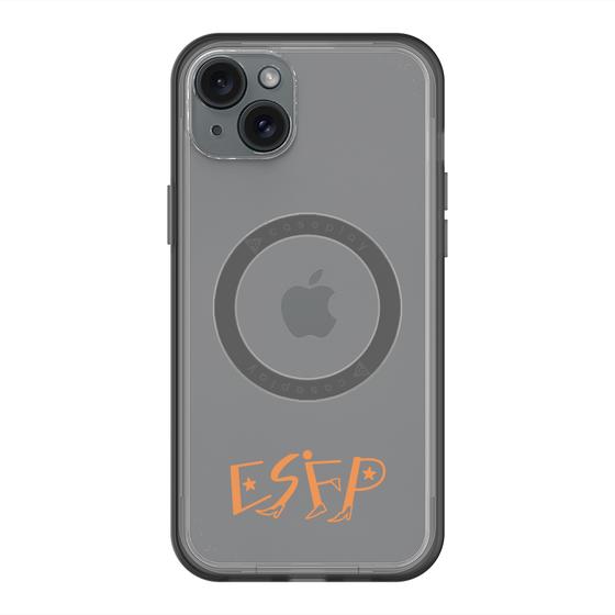 スリムプロテクションプレミアムケース with MagSafe［ オリジナル - ESFP エンターテイナー - アルファベット ］