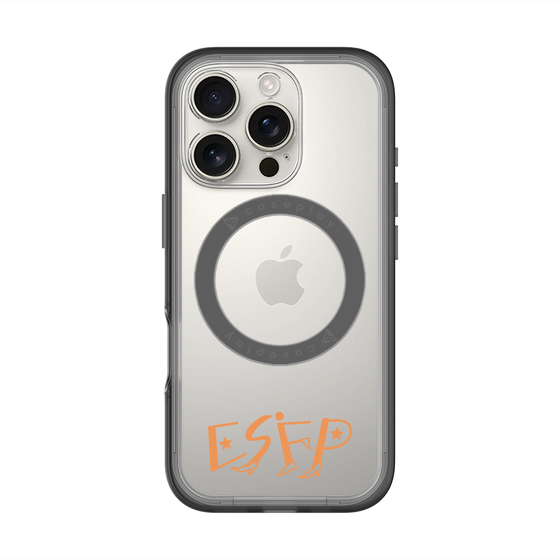 スリムプロテクションプレミアムケース with MagSafe［ オリジナル - ESFP エンターテイナー - アルファベット ］