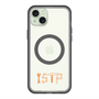 スリムプロテクションプレミアムケース with MagSafe［ オリジナル - ISTP 巨匠 - アルファベット ］