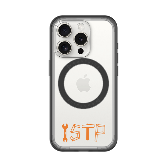 スリムプロテクションプレミアムケース with MagSafe［ オリジナル - ISTP 巨匠 - アルファベット ］
