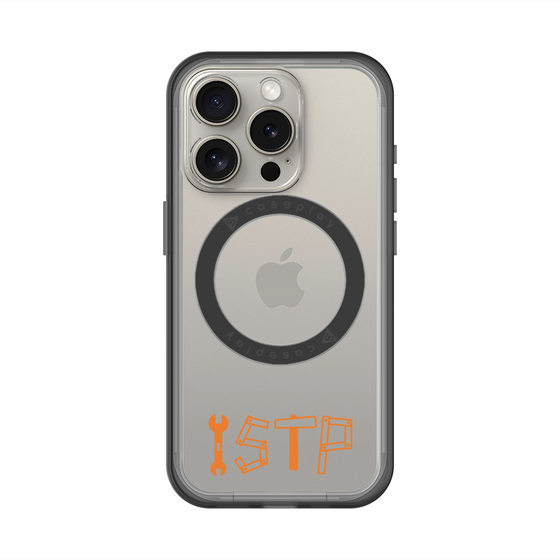 スリムプロテクションプレミアムケース with MagSafe［ オリジナル - ISTP 巨匠 - アルファベット ］