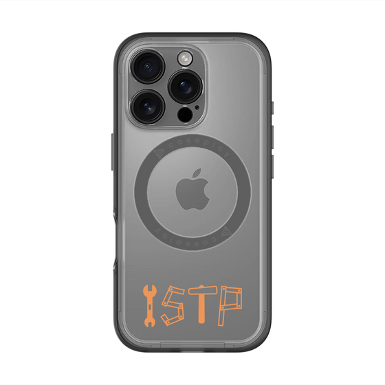 スリムプロテクションプレミアムケース with MagSafe［ オリジナル - ISTP 巨匠 - アルファベット ］