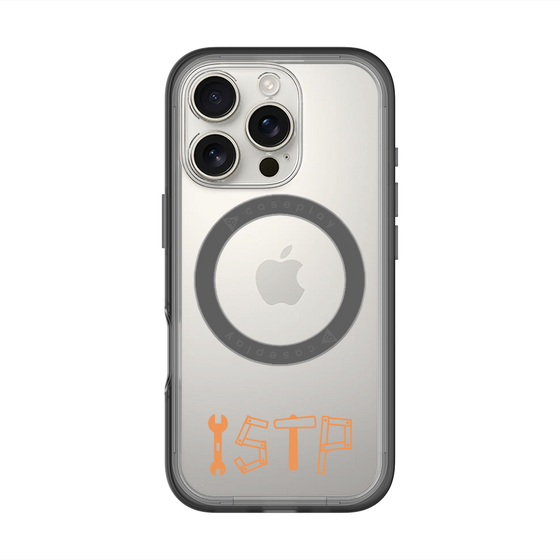 スリムプロテクションプレミアムケース with MagSafe［ オリジナル - ISTP 巨匠 - アルファベット ］