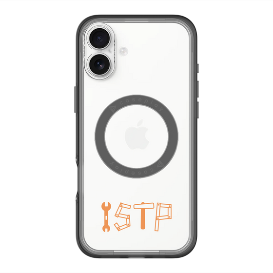 スリムプロテクションプレミアムケース with MagSafe［ オリジナル - ISTP 巨匠 - アルファベット ］