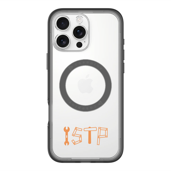 スリムプロテクションプレミアムケース with MagSafe［ オリジナル - ISTP 巨匠 - アルファベット ］