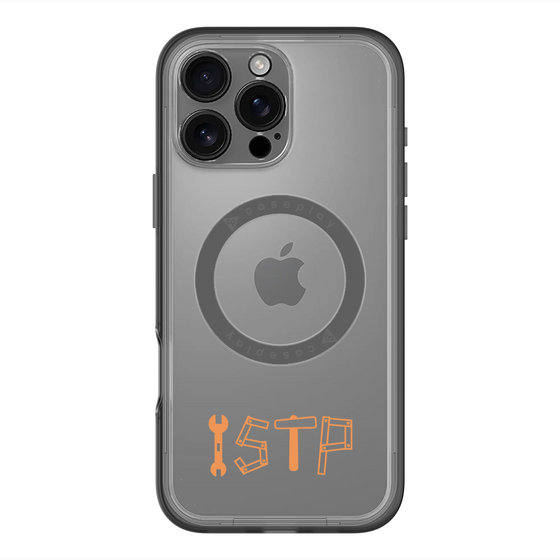 スリムプロテクションプレミアムケース with MagSafe［ オリジナル - ISTP 巨匠 - アルファベット ］