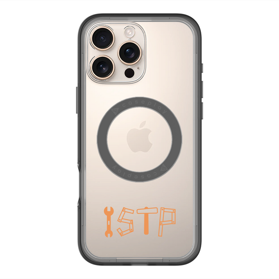 スリムプロテクションプレミアムケース with MagSafe［ オリジナル - ISTP 巨匠 - アルファベット ］