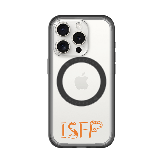スリムプロテクションプレミアムケース with MagSafe［ オリジナル - ISFP 冒険家 - アルファベット ］