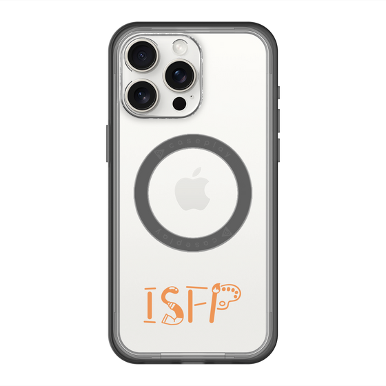 スリムプロテクションプレミアムケース with MagSafe［ オリジナル - ISFP 冒険家 - アルファベット ］