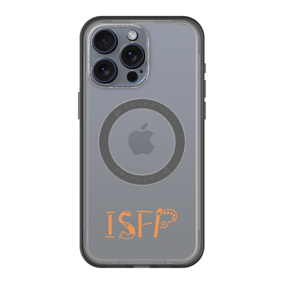 スリムプロテクションプレミアムケース with MagSafe［ オリジナル - ISFP 冒険家 - アルファベット ］