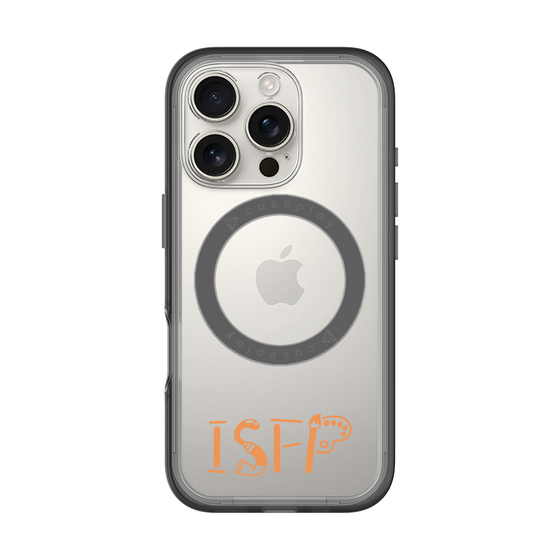 スリムプロテクションプレミアムケース with MagSafe［ オリジナル - ISFP 冒険家 - アルファベット ］