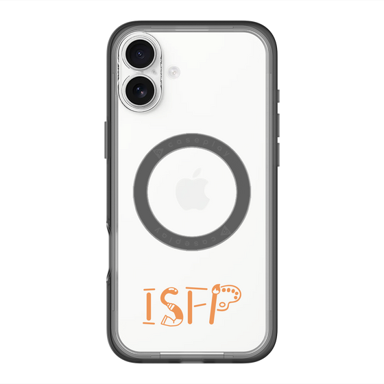 スリムプロテクションプレミアムケース with MagSafe［ オリジナル - ISFP 冒険家 - アルファベット ］