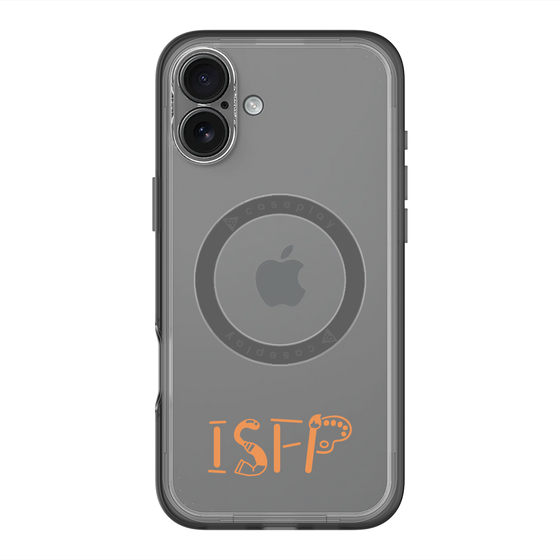 スリムプロテクションプレミアムケース with MagSafe［ オリジナル - ISFP 冒険家 - アルファベット ］