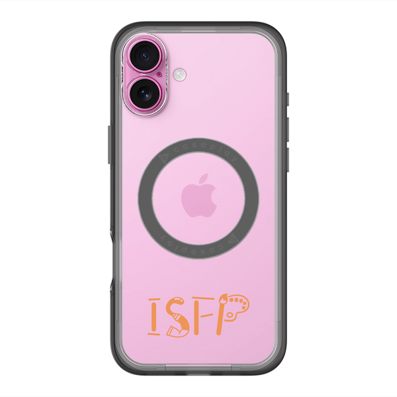 スリムプロテクションプレミアムケース with MagSafe［ オリジナル - ISFP 冒険家 - アルファベット ］