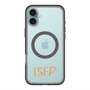 スリムプロテクションプレミアムケース with MagSafe［ オリジナル - ISFP 冒険家 - アルファベット ］