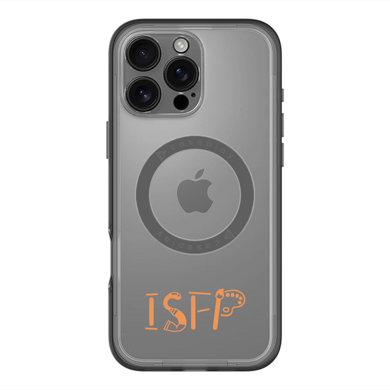スリムプロテクションプレミアムケース with MagSafe［ オリジナル - ISFP 冒険家 - アルファベット ］
