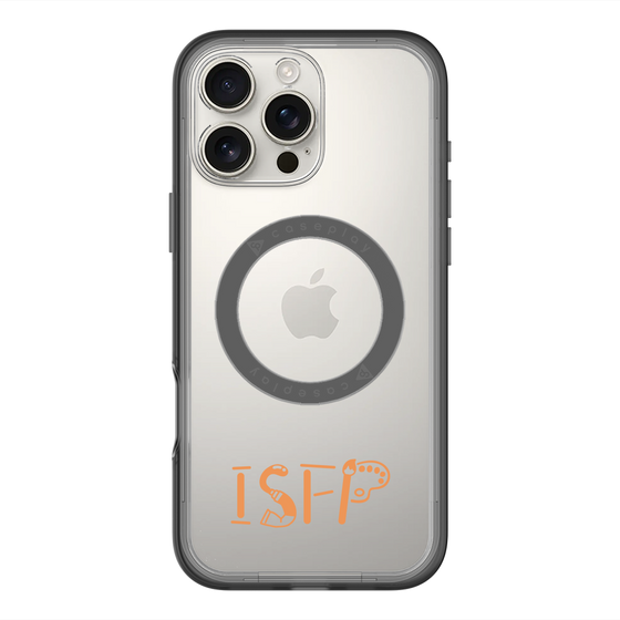 スリムプロテクションプレミアムケース with MagSafe［ オリジナル - ISFP 冒険家 - アルファベット ］