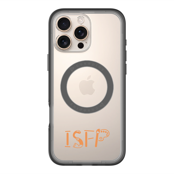 スリムプロテクションプレミアムケース with MagSafe［ オリジナル - ISFP 冒険家 - アルファベット ］