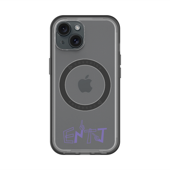 スリムプロテクションプレミアムケース with MagSafe［ オリジナル - ENTJ 指揮官 - アルファベット ］