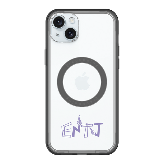 スリムプロテクションプレミアムケース with MagSafe［ オリジナル - ENTJ 指揮官 - アルファベット ］