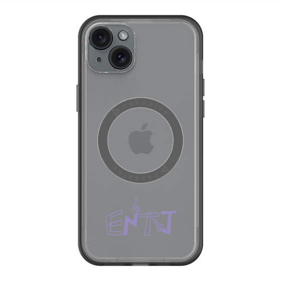 スリムプロテクションプレミアムケース with MagSafe［ オリジナル - ENTJ 指揮官 - アルファベット ］