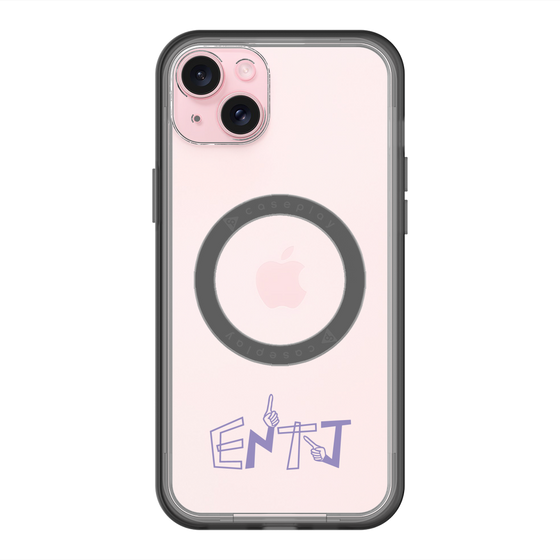スリムプロテクションプレミアムケース with MagSafe［ オリジナル - ENTJ 指揮官 - アルファベット ］