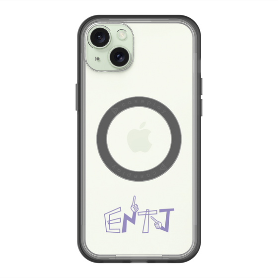 スリムプロテクションプレミアムケース with MagSafe［ オリジナル - ENTJ 指揮官 - アルファベット ］