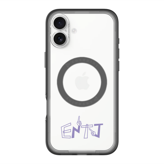 スリムプロテクションプレミアムケース with MagSafe［ オリジナル - ENTJ 指揮官 - アルファベット ］