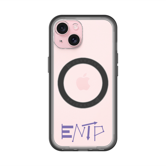 スリムプロテクションプレミアムケース with MagSafe［ オリジナル - ENTP 討論者 - アルファベット ］