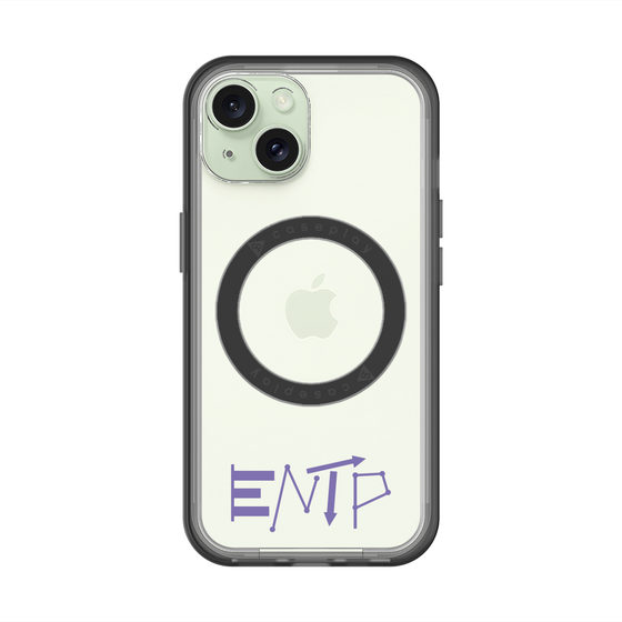 スリムプロテクションプレミアムケース with MagSafe［ オリジナル - ENTP 討論者 - アルファベット ］