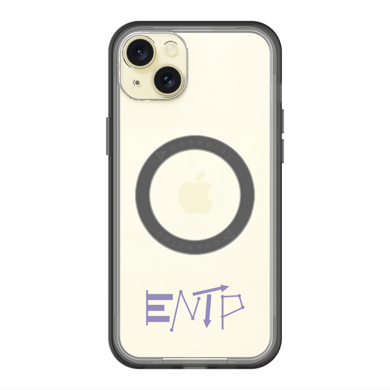 スリムプロテクションプレミアムケース with MagSafe［ オリジナル - ENTP 討論者 - アルファベット ］