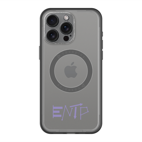 スリムプロテクションプレミアムケース with MagSafe［ オリジナル - ENTP 討論者 - アルファベット ］