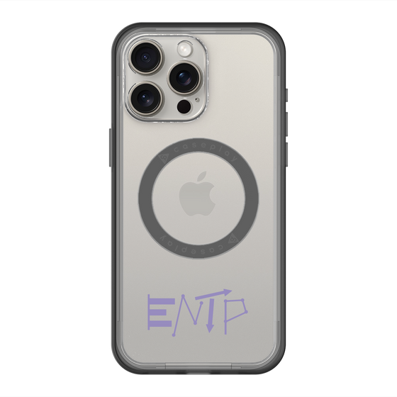 スリムプロテクションプレミアムケース with MagSafe［ オリジナル - ENTP 討論者 - アルファベット ］