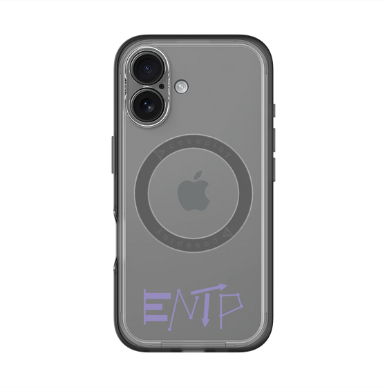 スリムプロテクションプレミアムケース with MagSafe［ オリジナル - ENTP 討論者 - アルファベット ］