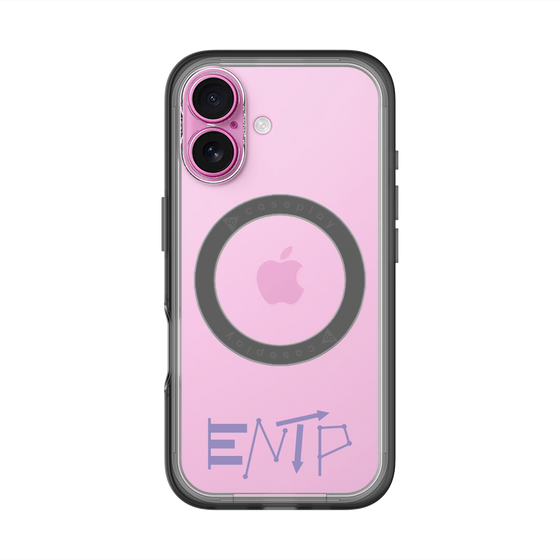 スリムプロテクションプレミアムケース with MagSafe［ オリジナル - ENTP 討論者 - アルファベット ］