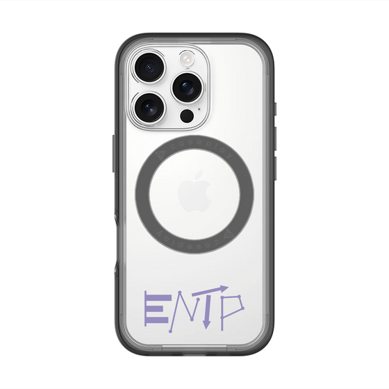 スリムプロテクションプレミアムケース with MagSafe［ オリジナル - ENTP 討論者 - アルファベット ］