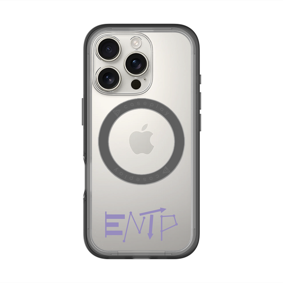 スリムプロテクションプレミアムケース with MagSafe［ オリジナル - ENTP 討論者 - アルファベット ］