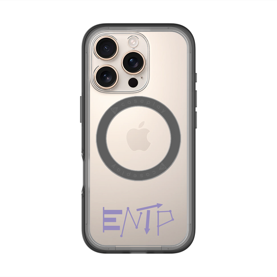 スリムプロテクションプレミアムケース with MagSafe［ オリジナル - ENTP 討論者 - アルファベット ］