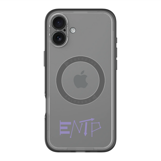 スリムプロテクションプレミアムケース with MagSafe［ オリジナル - ENTP 討論者 - アルファベット ］