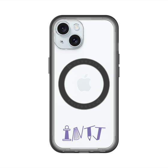 スリムプロテクションプレミアムケース with MagSafe［ オリジナル - INTJ 建築家 - アルファベット ］
