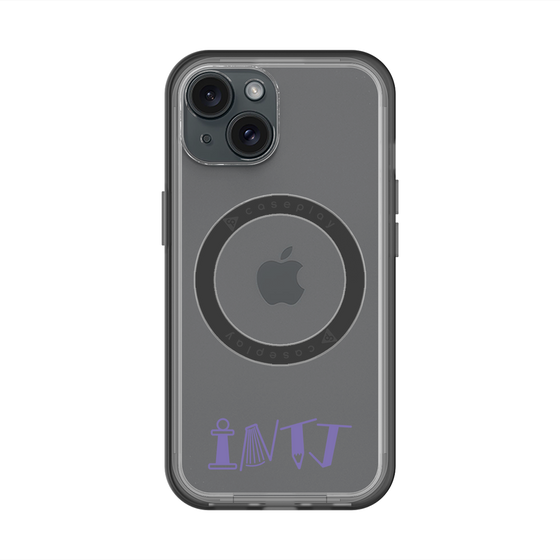 スリムプロテクションプレミアムケース with MagSafe［ オリジナル - INTJ 建築家 - アルファベット ］
