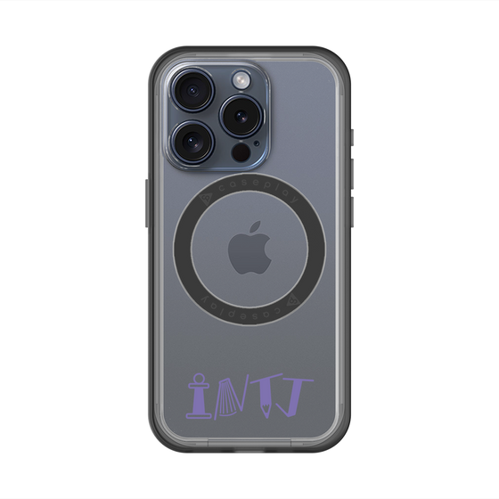 スリムプロテクションプレミアムケース with MagSafe［ オリジナル - INTJ 建築家 - アルファベット ］