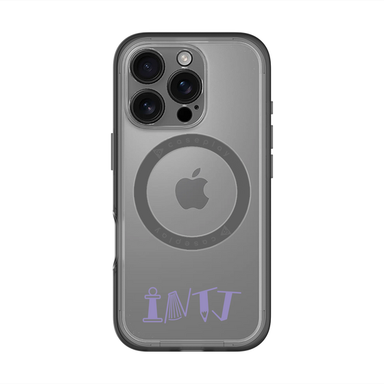 スリムプロテクションプレミアムケース with MagSafe［ オリジナル - INTJ 建築家 - アルファベット ］