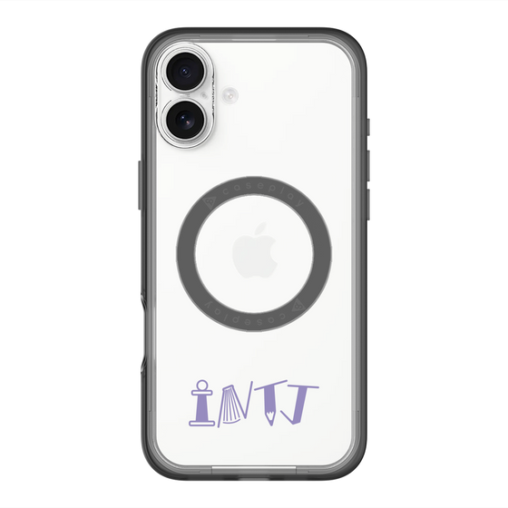 スリムプロテクションプレミアムケース with MagSafe［ オリジナル - INTJ 建築家 - アルファベット ］