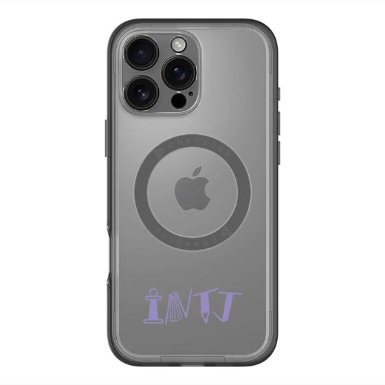 スリムプロテクションプレミアムケース with MagSafe［ オリジナル - INTJ 建築家 - アルファベット ］