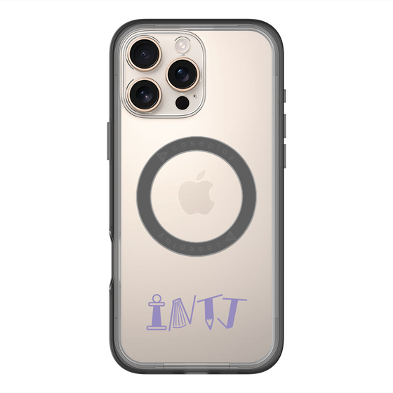 スリムプロテクションプレミアムケース with MagSafe［ オリジナル - INTJ 建築家 - アルファベット ］