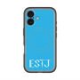 スリムプロテクションプレミアムケース with MagSafe［ オリジナル - ESTJ 幹部 - アルファベット - ブルー ］